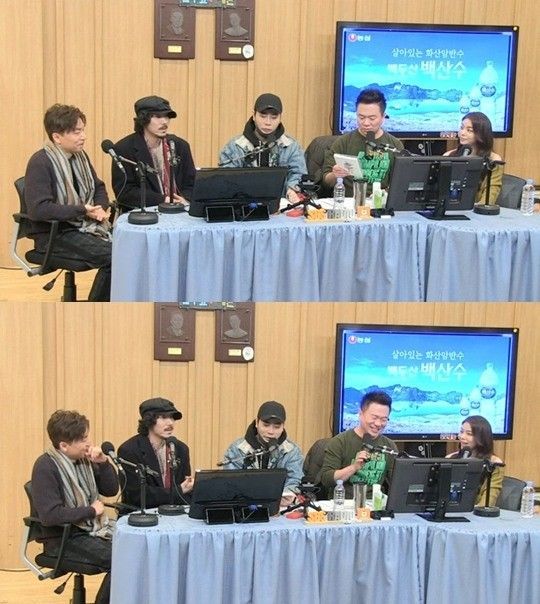 '컬투쇼' 타이거JK가 방탄소년단 멤버 RM과 함께 작업했다고 밝혔다. 사진=SBS 보이는 라디오 캡처