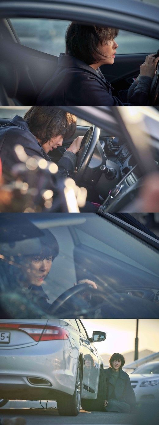 ‘붉은 달 푸른 해’ 김선아가 첫 회부터 교통사고를 당한다.사진=MBC 제공