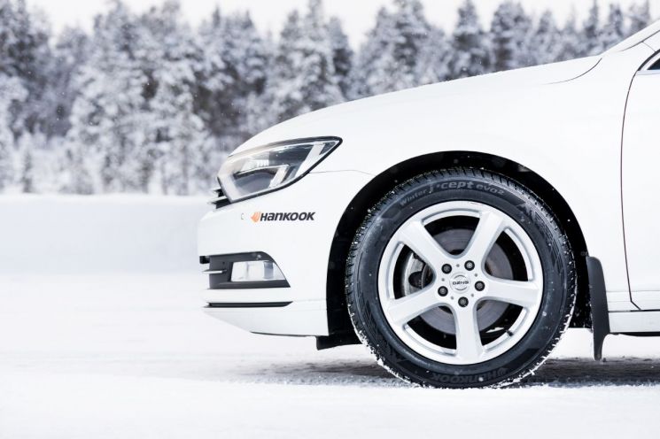 한국타이어, 유럽서 겨울용 타이어 비교 테스트에서 기술력 입증