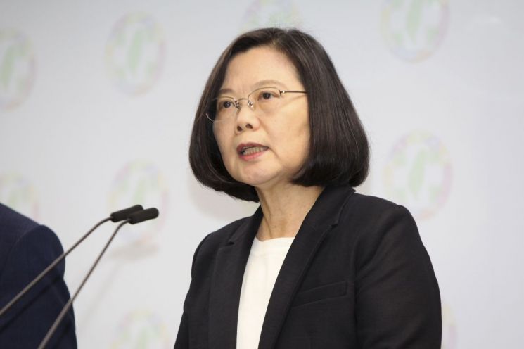 차이잉원 대만 총통 "중국은 대만 존재 사실 직시해야"