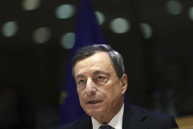 마리오 드라기 유럽중앙은행(ECB) 총재 [이미지출처=AP연합뉴스]
