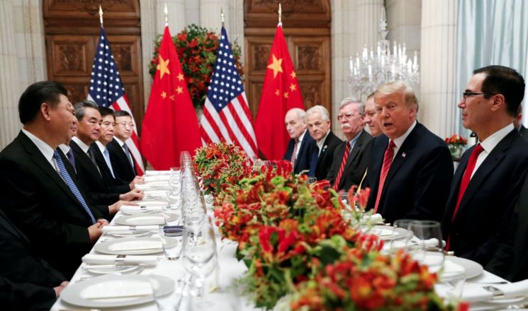 트럼프-시진핑, 무역전쟁 담판…'확전이냐 휴전이냐' 갈림길(종합)