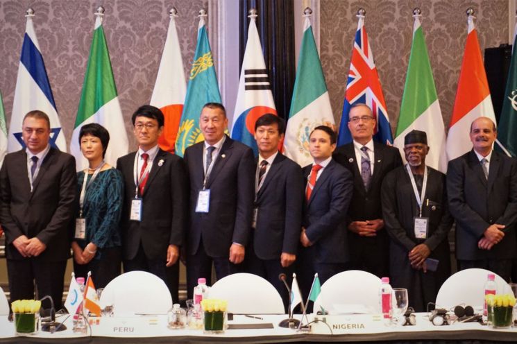 [포토] 김영문 관세청장, 인도 뭄바이 ‘WCO 정책위원회’ 참석