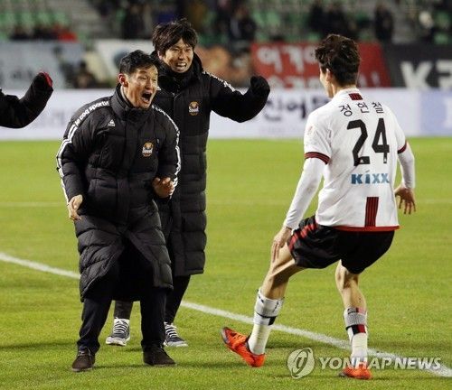 FC서울이 부산아이파크와 승강전 1차전에서 승리했다. 사진=연합뉴스