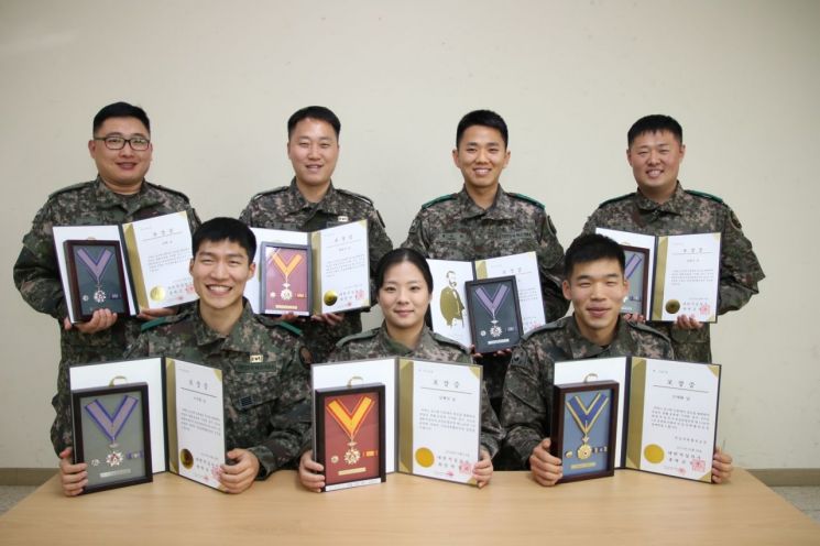 육군 한 부대에 '헌혈왕' 7명…총 361회