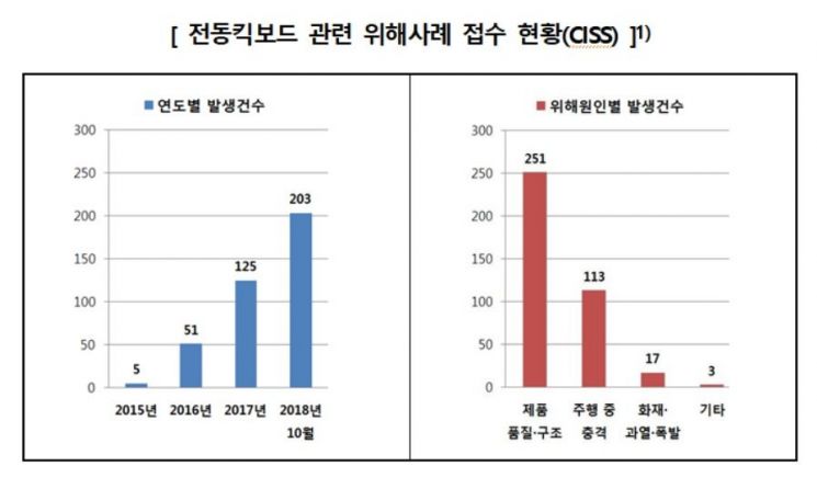 "전동킥보드 때문에 집이 전소"…위해사례 매년 급증 '빨간불' 