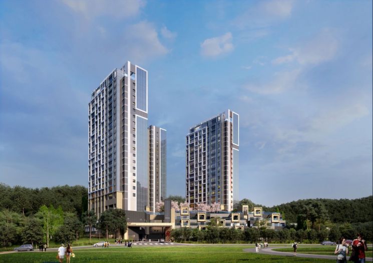 현대건설 컨소시엄. '힐스테이트 판교 엘포레' 분양