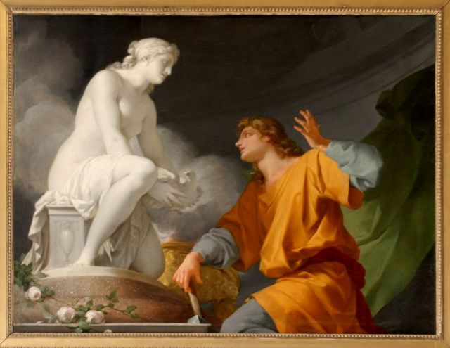 프랑스 화가 장 밥티스트 르뇨(1754~1829)의 ‘피그말리온’(1786).