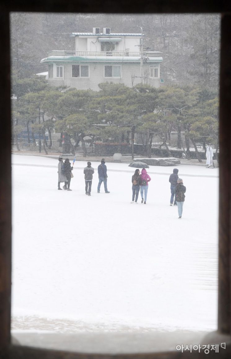 [포토]눈 내리는 주말