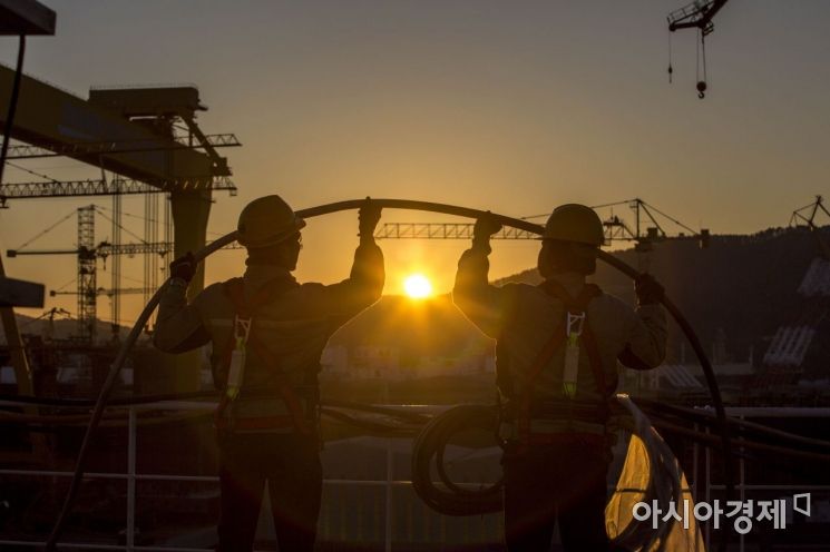 [포토]'힘내라! 조선업!'