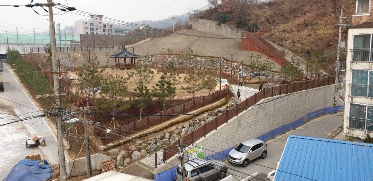 금천구 ‘박미사랑소공원’ 조성