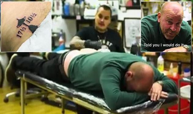 [골프토픽] '엉덩이 문신' 비외른 "라이더컵 우승 공약 실천"