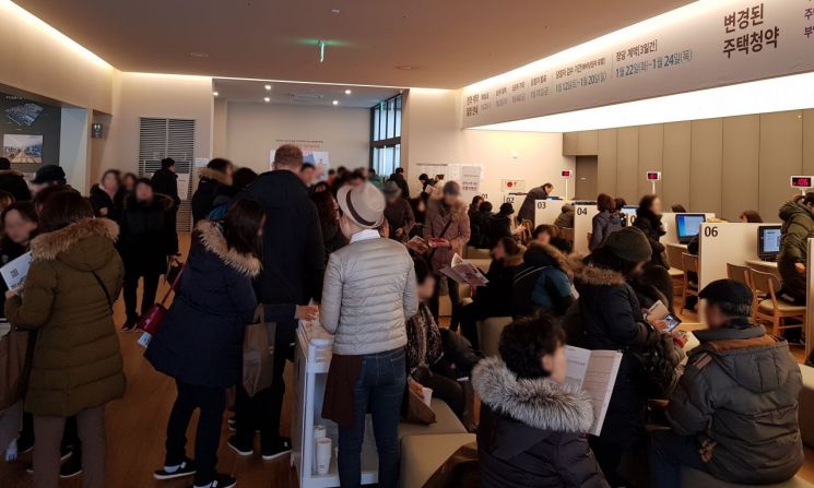 한파 꺾은 분양열기… 영하 20도에도 찾은 견본주택 9만 인파