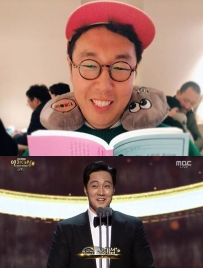 코미디언 김영철과 배우 소지섭 / 사진=김영철 인스타그램, MBC 방송 캡처