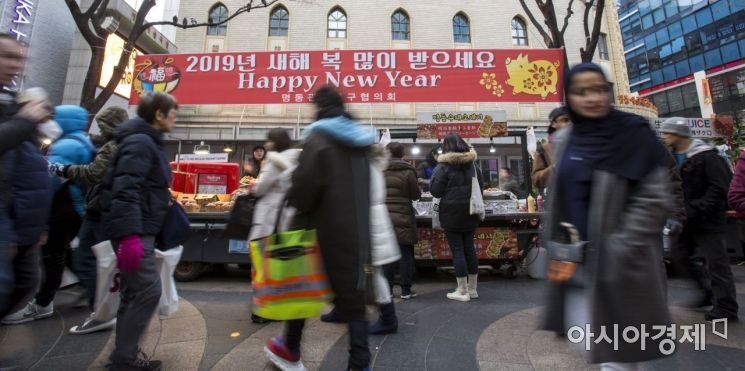 [포토] '2019년 새해 복 많이 받으세요'