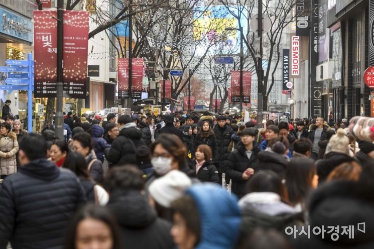 [포토] 2018년 마지막 즐기는 시민 및 관광객들