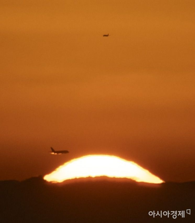 [포토] 2018년 마지막 일몰 풍경