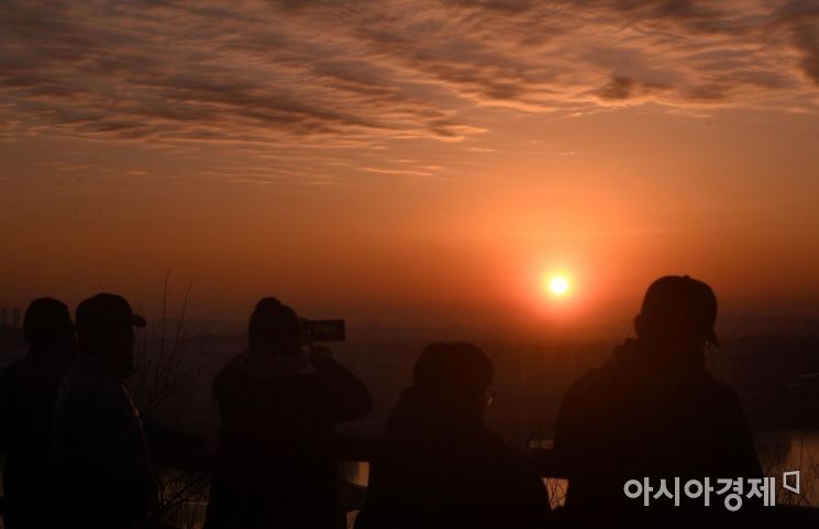 [포토] 무술년 마지막 해넘이