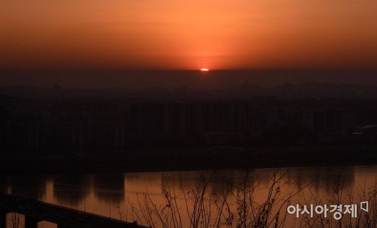 [포토] 저무는 무술년 태양