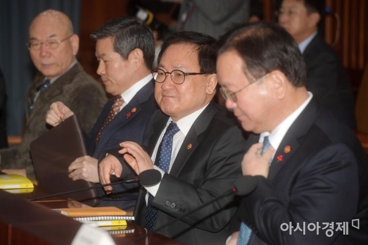 [포토]새해 첫 국정현안점검조정회의