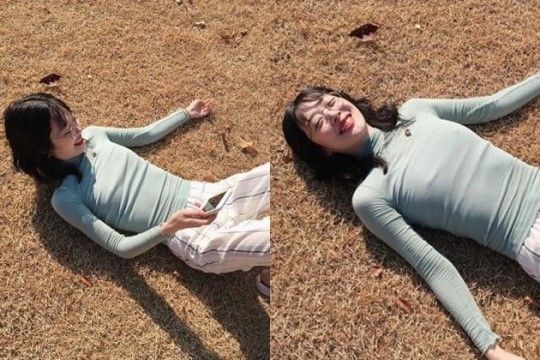 지난 11월 설리는 자신의 SNS에 브래지어를 착용하지 않고 촬영한 사진을 게시했다/사진=SNS