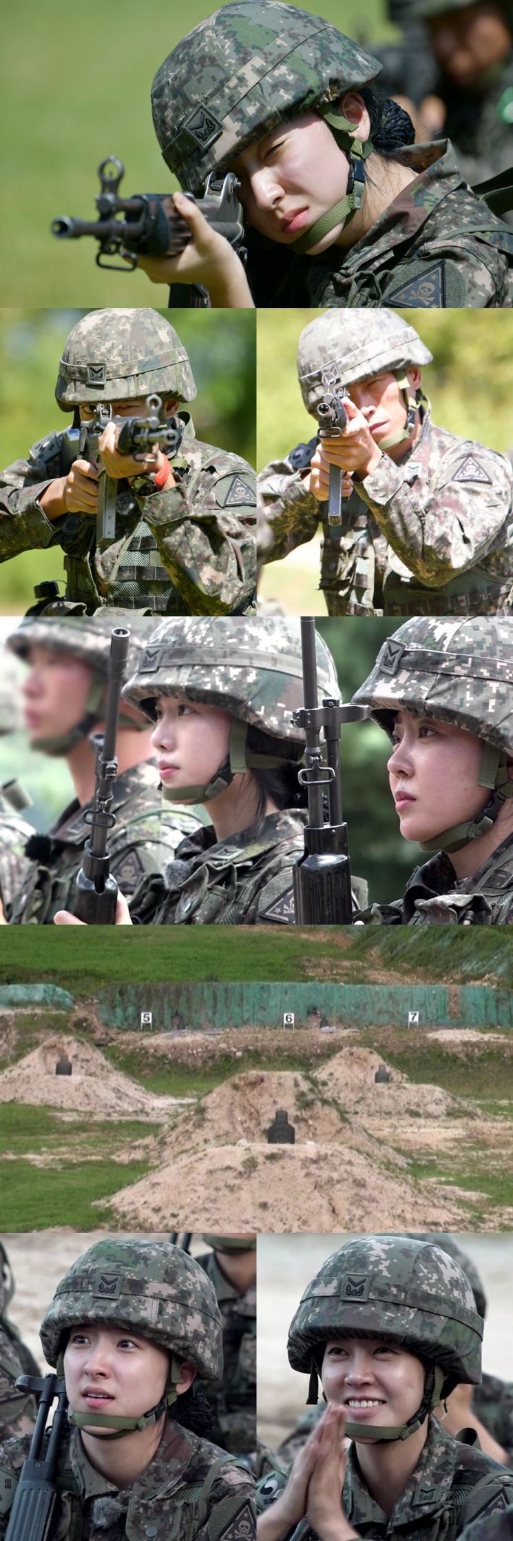 '진짜사나이300' 박재민-김재우-최윤영-은서-조현 등 '전투사격 평가'