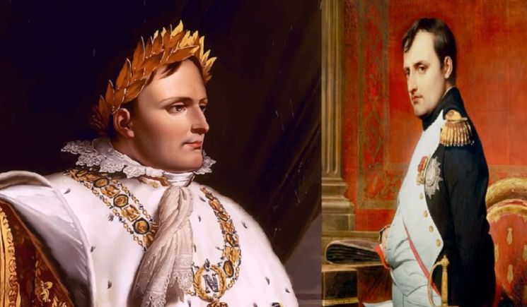 세계에서 가장 유명한 인물로 프랑스의 황제였던 나폴레옹의 모습. [사진=유튜브 화면캡처]