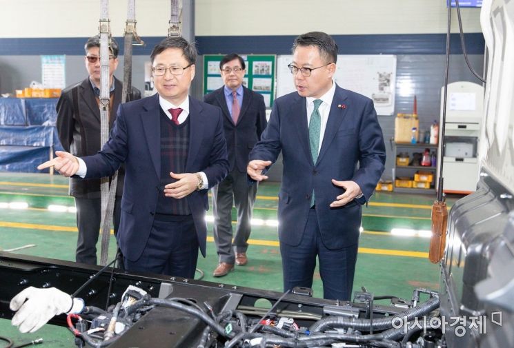 송종욱 광주은행장, 중소기업 현장방문 애로사항 ‘청취’