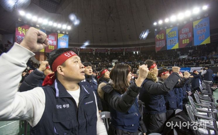 [포토]19년만에 총파업 나선 국민은행