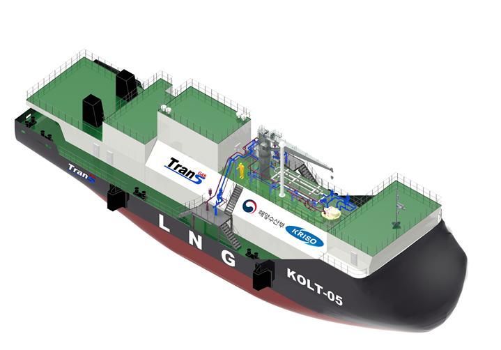 LNG 벙커링 기술개발 첫 결실…'한국선급 기본승인' 획득
