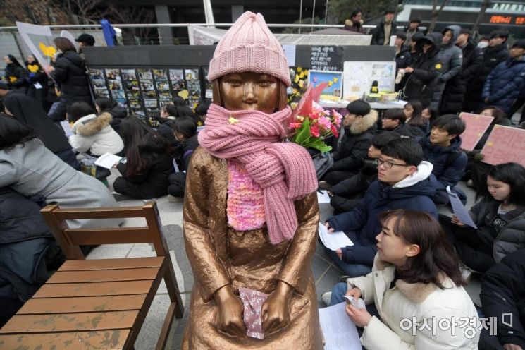 [포토]27돌 맞은 수요시위, 반성 없는 일본