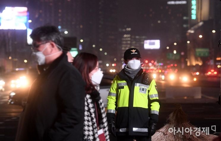 [포토] 가시지 않는 미세먼지