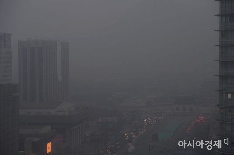 [포토]숨 못쉬는 서울