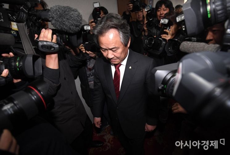 [포토] 이사회 참석하는 이기흥 대한체육회장