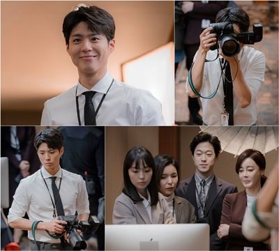 ‘남자친구’ 박보검이 사진작가의 모습으로 시선을 사로잡는다. / 사진=tvN