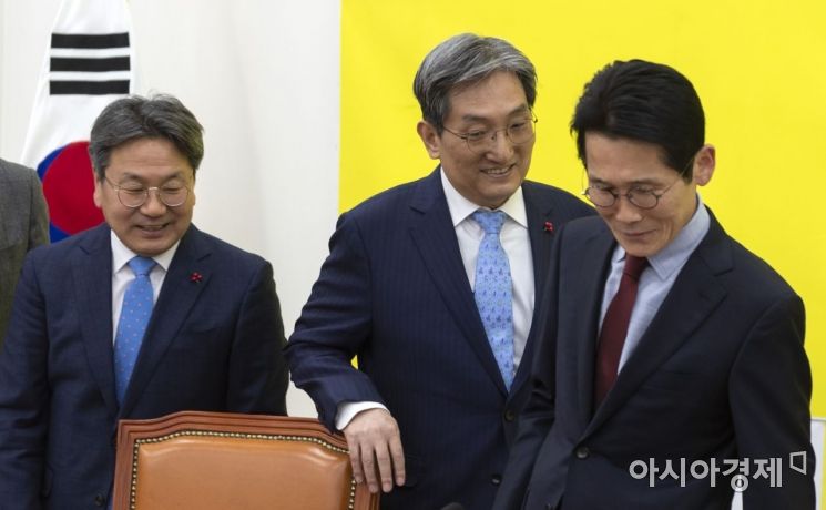 [포토] 정의당 찾은 노영민 비서실장