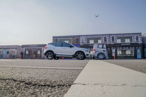 [르포]"소통하며 운전하는 車" 5G 자율주행 실험도시 'K-시티' 가보니