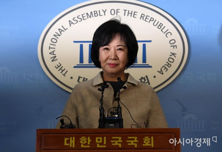 [포토] 기자회견 하는 손혜원 의원