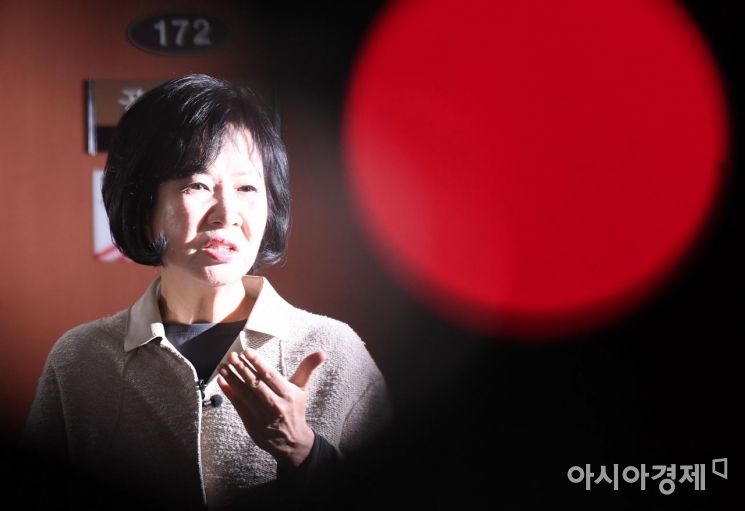 [포토] 손혜원 의원, '더불어민주당 당적 내려놓겠다'