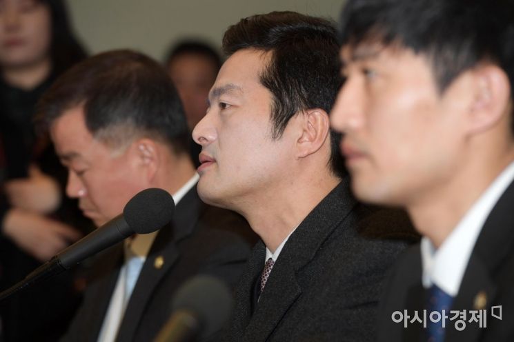 [포토]'청와대 특감반 의혹' 김태우 기자회견