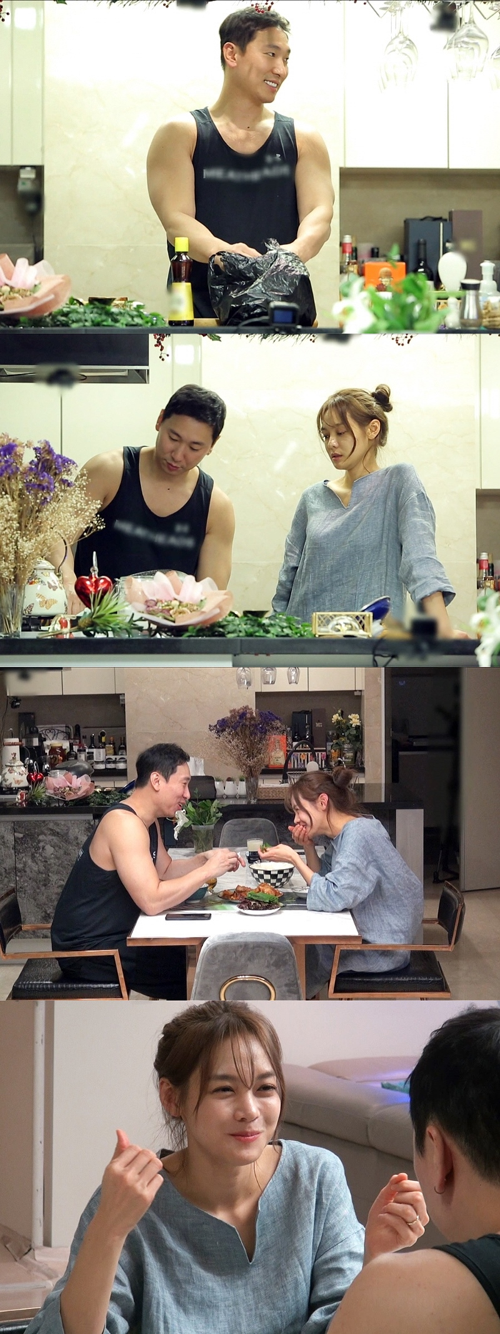 '동상이몽-너는 내운명'에 출연중인 라이머·안현모 부부/사진=SBS 제공