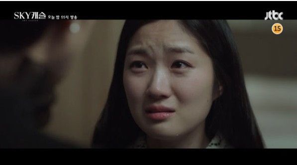 JTBC ‘SKY 캐슬’에서 예서 역할로 열연하는 김혜윤.사진='스카이캐슬' 18회 예고편 캡처