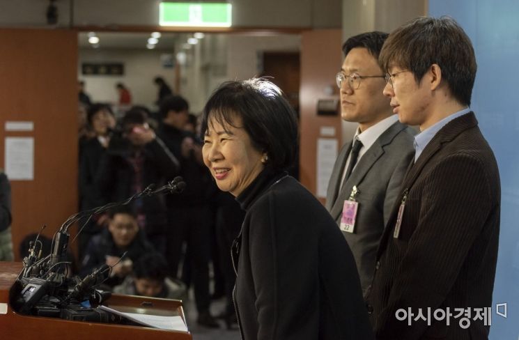 [포토] 손혜원 의원 '빙상계 적폐' 관련 기자회견