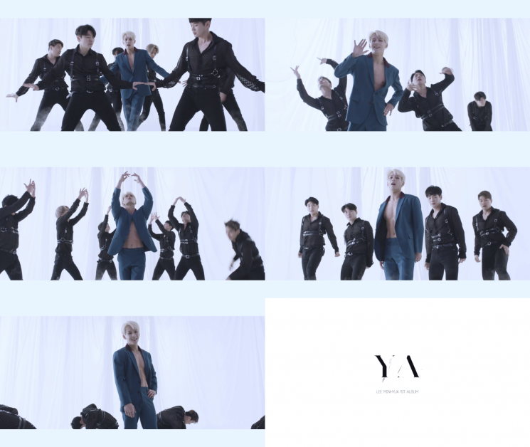 'YA'의 퍼포먼스 버전 뮤직비디오를 공개한 이민혁/사진=큐브엔터테인먼트 제공