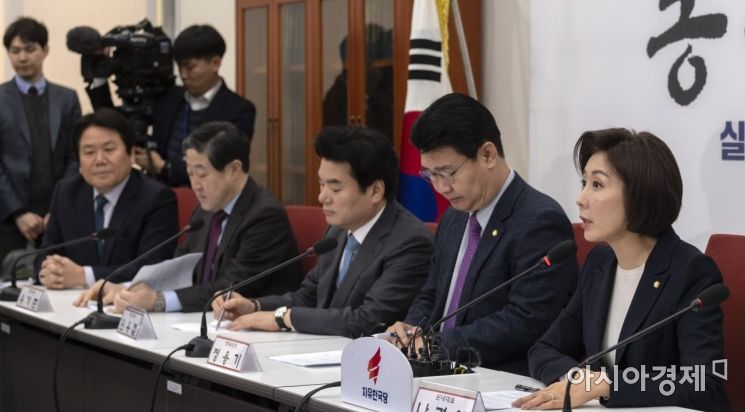 [포토] 자유한국당, 중진의원-원내대표단 연석회의