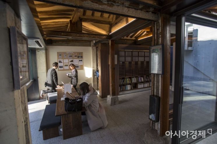 서울 종로구 통인동의 '이상의 집' 내부 모습