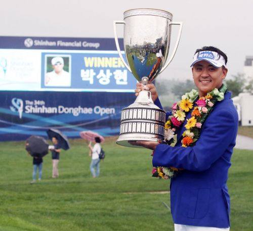 박상현은 지난 시즌 코리안투어 신한동해오픈에서 유일한 '와이어 투 와이어' 우승을 작성했다.