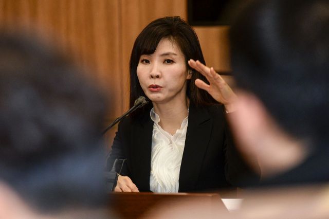 [포토] 안태근 전 검사장 구속, 서지현 검사 기자회견