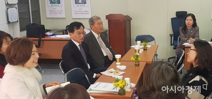 김삼호 광산구청장, 지역 여성경제인과 대화