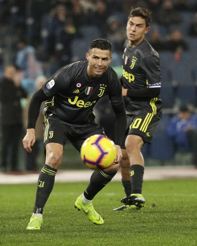 '호날두 PK결승골' 유벤투스 21경기 무패행진 